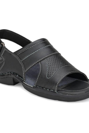 softio-black-mens-sandals-none