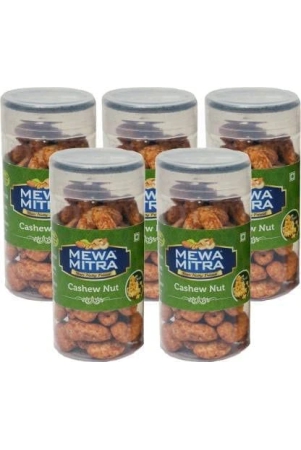 cashew-nut-by-mewa-mitra-cheese-flavour-hot-air-roasted-not-fried-crispy-crunchy-healthy-diet-snacks-value-pack-pouch-pack-of-5