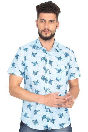 leafy-sky-blue-printed-shirt-40-l