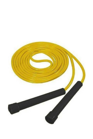 Finest Sleek Pencil Gym Fitness Skipping Rope - Yellow