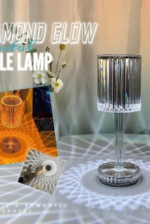 USB Charging Touch Lamp, RGB Crystal Lamp With Remote, Crystal Touch Lamp, Diamond Rose Lamp