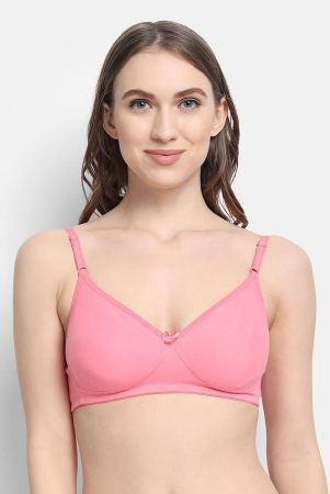 vstar-pink-cotton-blend-non-padded-womens-everyday-bra-pack-of-1-none