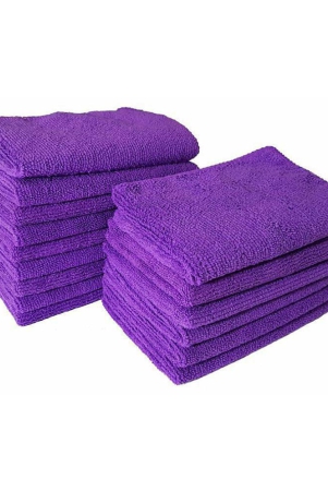 softspun-microfiber-cloth-15-pcs-small-20x30-cms-340-gsm-purple-thick-lint-streak-free-multipurpose-cloths-automotive-microfibre-towels-for-car-bike-cleaning-polishing-washing-