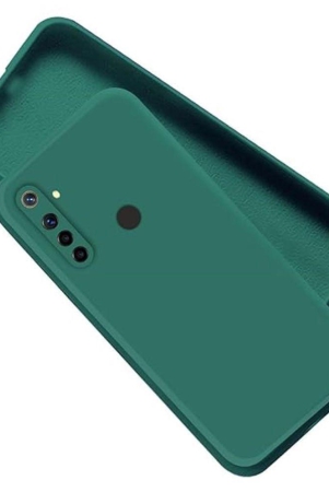 case-vault-covers-plain-cases-compatible-for-silicon-realme-5i-pack-of-1-green