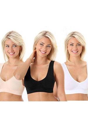 smooth-style-women-air-bra-set-of-3-blackskinwhite-free-size