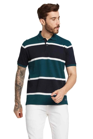 octave-men-colourblocked-polo-collar-pure-cotton-t-shirt