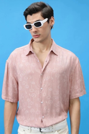 ketch-viscose-slim-fit-printed-half-sleeves-mens-casual-shirt-pink-pack-of-1-none