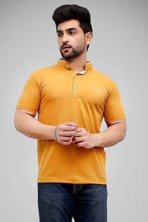 forbro-mustard-cotton-blend-regular-fit-mens-t-shirt-pack-of-1-none