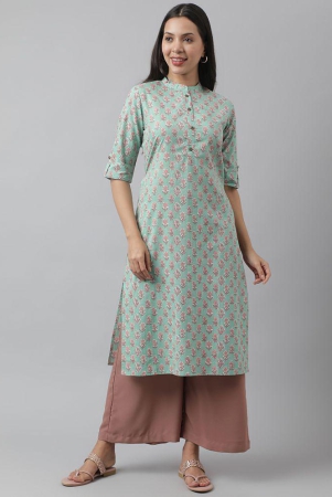 divena-green-cotton-womens-straight-kurti-pack-of-1-none