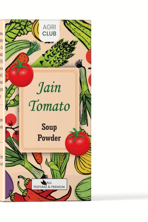 AGRI CLUB Jain Tomato Soup Powder Instant Mix 15 no.s