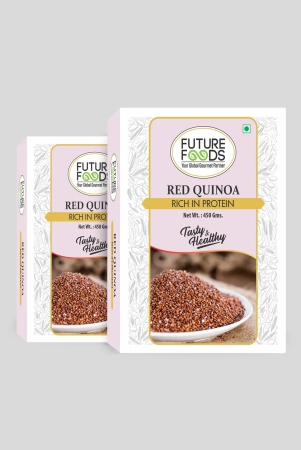 future-foods-red-quinoa-whole-grain-sweet-nutty-flavour-superfoods-millet-rich-in-protein-gluten-free-good-source-of-antioxidants-high-fiber-450g-pack-of-2