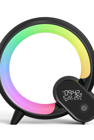 creative-q-light-analog-sunrise-digital-display-alarm-clock-bluetooth-audio-intelligent-wake-up-q-colorful-atmosphere-light-black-eu