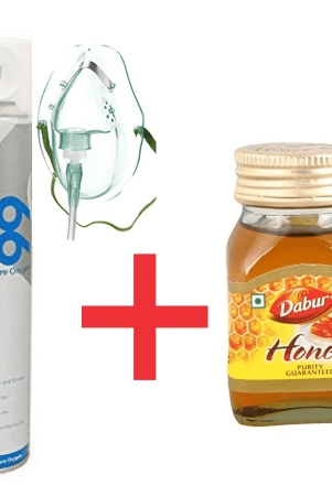 OXY99 Oxygen with Oxygen Face Mask with Honey (Dabur)