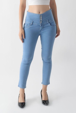 dkgf-fashion-light-blue-denim-slim-fit-womens-jeans-pack-of-1-none