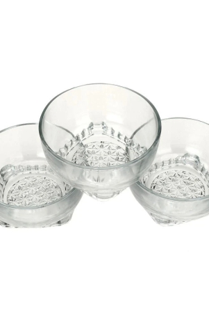 somil-serving-and-designer-bowl-glass-cereal-bowl-200-ml-set-of-1-transparent