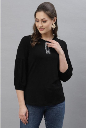 Mode By RedTape Women Black Solid Top