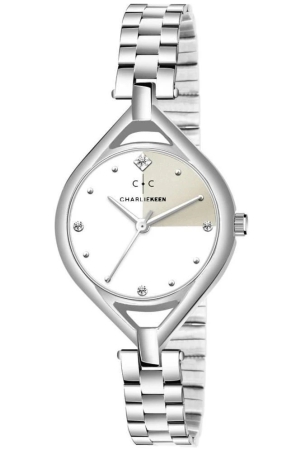 charliekeen-silver-stainless-steel-analog-womens-watch