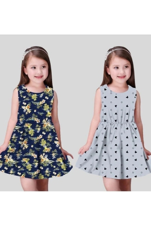 sathiyas-navy-blue-cotton-girls-frock-pack-of-2-none