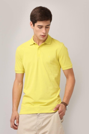 polo-t-shirts-yellow-m