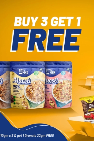 Buy 3 Get 1 Free | Buy 3 Muesli Get 1 Granola Free