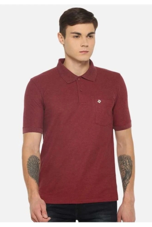 dollar-cotton-blend-maroon-solids-t-shirt-none