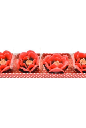 kookee-red-rose-ball-candle-10-cm-pack-of-1-