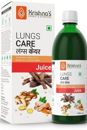 krishnas-herbal-ayurveda-lungs-care-juice-1000-ml