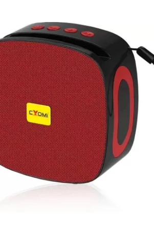 cyomi-cymax614-5-w-bluetooth-speaker-bluetooth-v50-with-sd-card-slot-playback-time-10-hrs-red-red