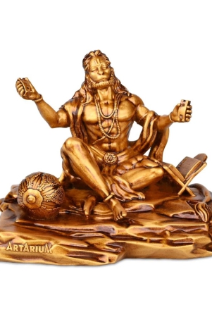 artarium-bhaktimay-hanuman-ji-murti-bajrangbali-idol-hanuman-ji-statue-for-home-decor-gift-article-decorative-showpiece-pack-of-1