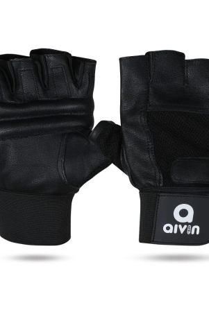 aivin-elite-unisex-microfiber-gym-gloves-for-advanced-fitness-training-and-workout-with-half-finger-length-one-size