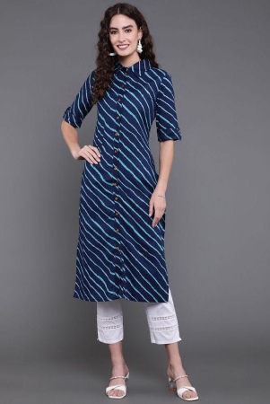 antaran-cotton-striped-shirt-style-womens-kurti-blue-pack-of-1-none