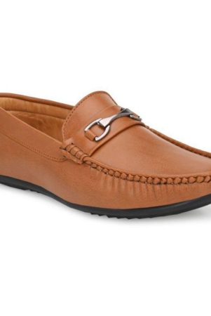 Leeport - Brown Men''s Driving loafers - 8