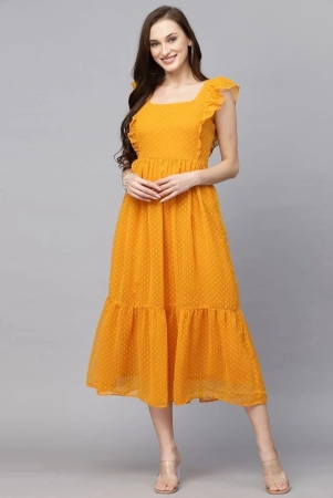 apnisha-yellow-georgette-womens-fit-flare-dress-pack-of-1-none