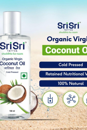 Organic Virgin Coconut Oil - Cold Pressed, 100ml