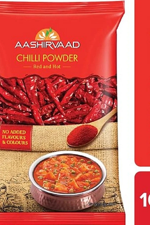 Aashirvaad Chilli Powder, 100 G Pouch