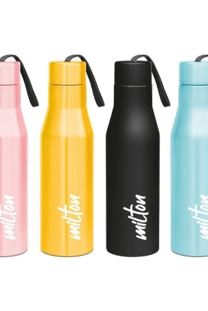 milton-super-750-stainless-steel-water-bottle-set-of-4-650-ml-each-light-pink-multicolour