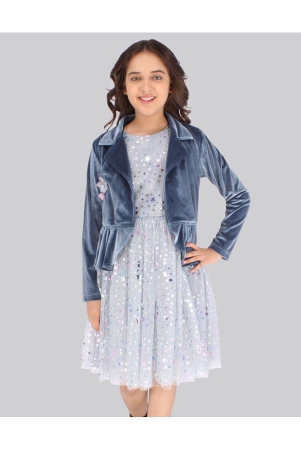 cutecumber-grey-net-girls-fit-and-flare-dress-pack-of-1-none