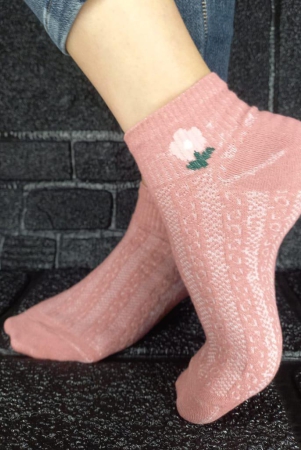 Cotton Ankle Socks for Women & Girls, Cool Prints Sock Multi color, Pack of 5