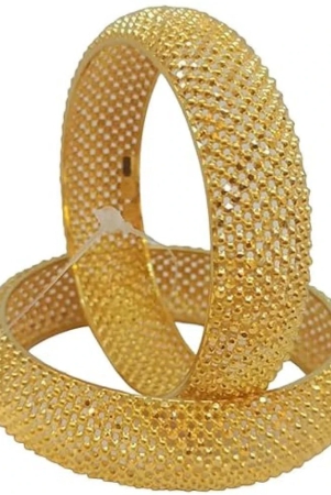 vivastri-gold-bangle-pack-of-1-none