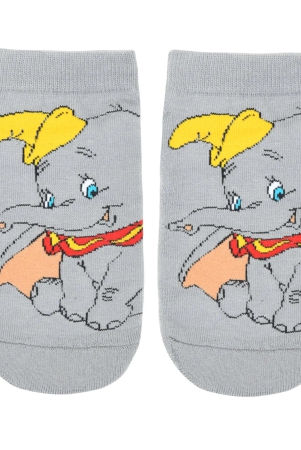 balenzia-x-disney-character-cushioned-ankle-socks-for-women-dumbo-pack-of-1-pair1u-grey-stretchable-from-19-cm-to-30-cm-1-n-grey