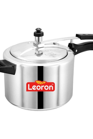 Srushti Gold is now Leoron 5 L Aluminium InnerLid Pressure Cooker Gas Stovetop Compatible