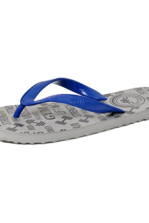 METAMORPH Gray Flip Flops - None