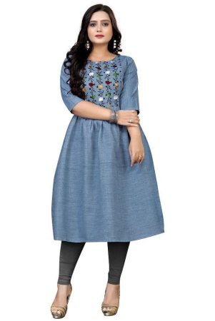 rangrasiya-blue-cotton-womens-flared-kurti-pack-of-1-none