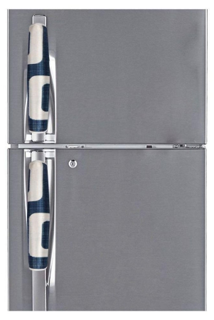 e-retailer-set-of-2-polyester-blue-fridge-handle-cover-blue