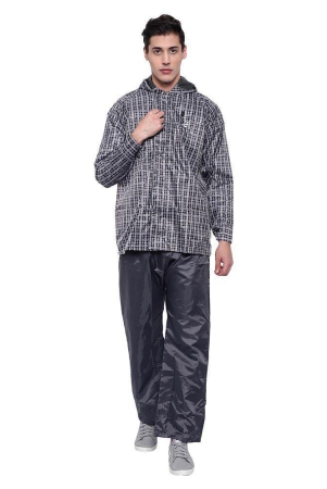 Zacharias Grey Rain Suit - 2XL