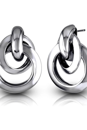 vivastri-silver-hoops-earrings-pack-of-1-silver