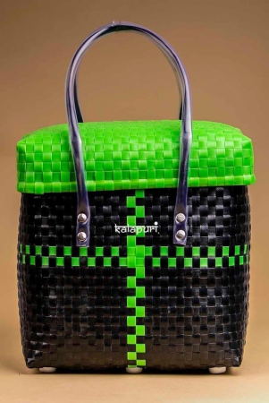 green-black-grocery-lid-basket