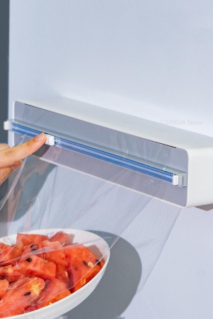 wall-mounted-adjustable-plastic-wrap-dispenser