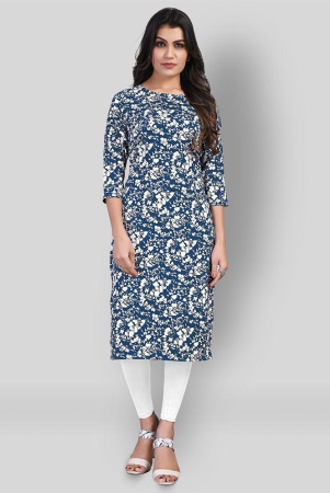 BROTHERS DEAL - Multicolor Crepe Women's Straight Kurti - None