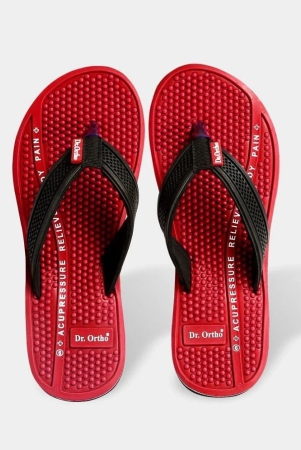 drortho-slippers-red-womens-massage-flip-flop-none